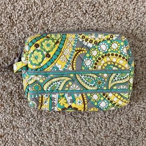Vera Bradley Small Cosmetic Bag Lemon Parfait